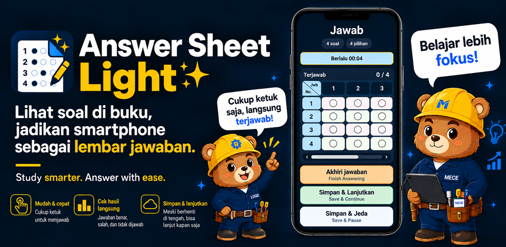 Answer Sheet Light