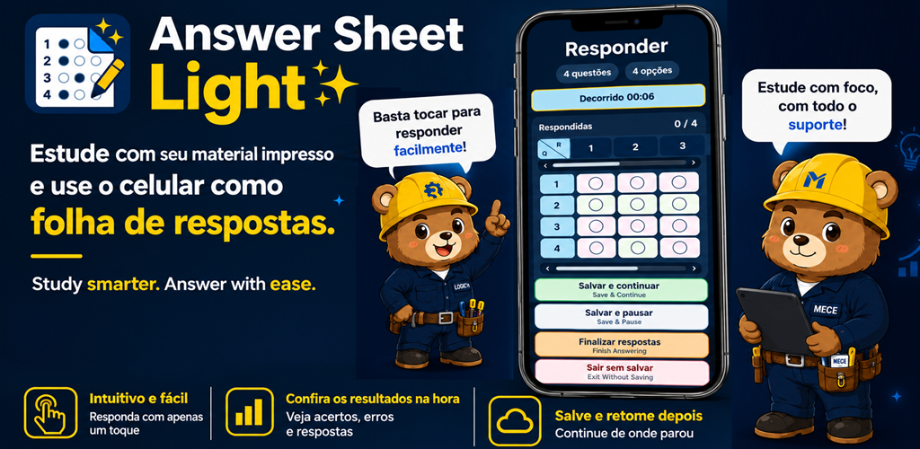 Answer Sheet Light