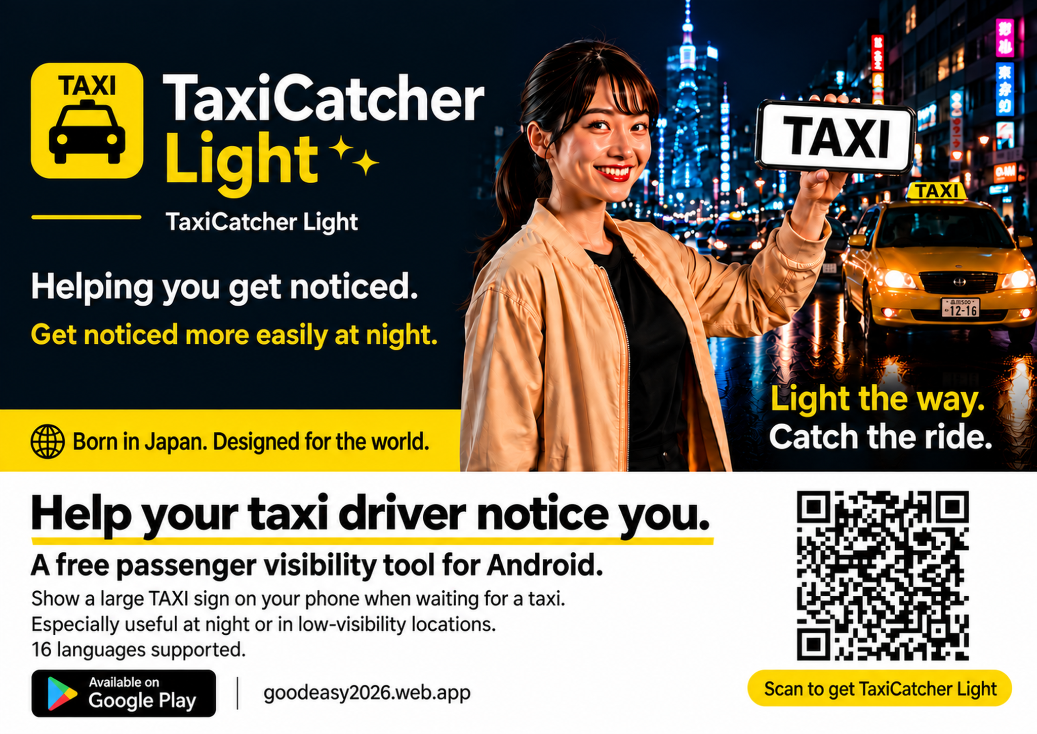 TaxiCatcher Light flyer